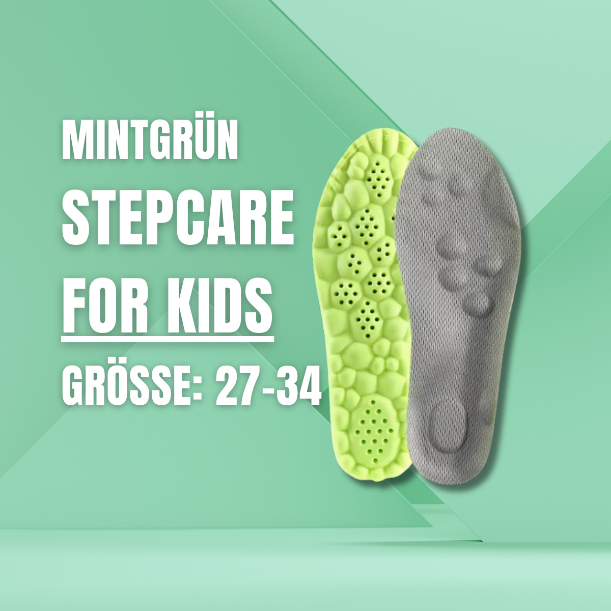 Stepcare-Einlagen - Natürlich laufen. Sicher wachsen.