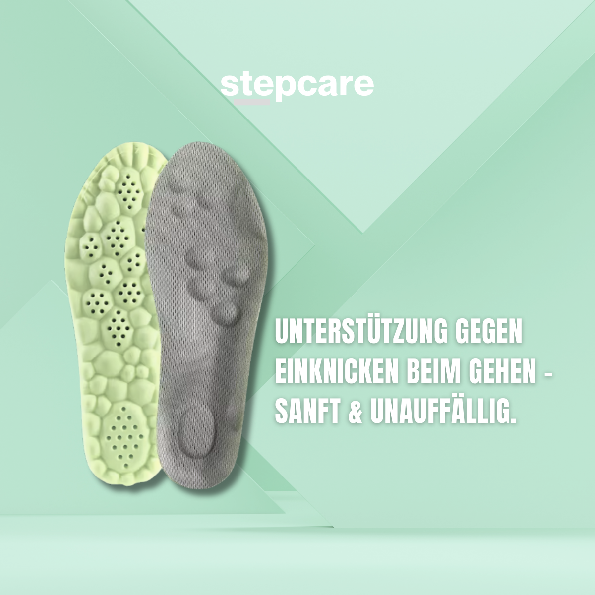 Stepcare-Einlagen - Natürlich laufen. Sicher wachsen.